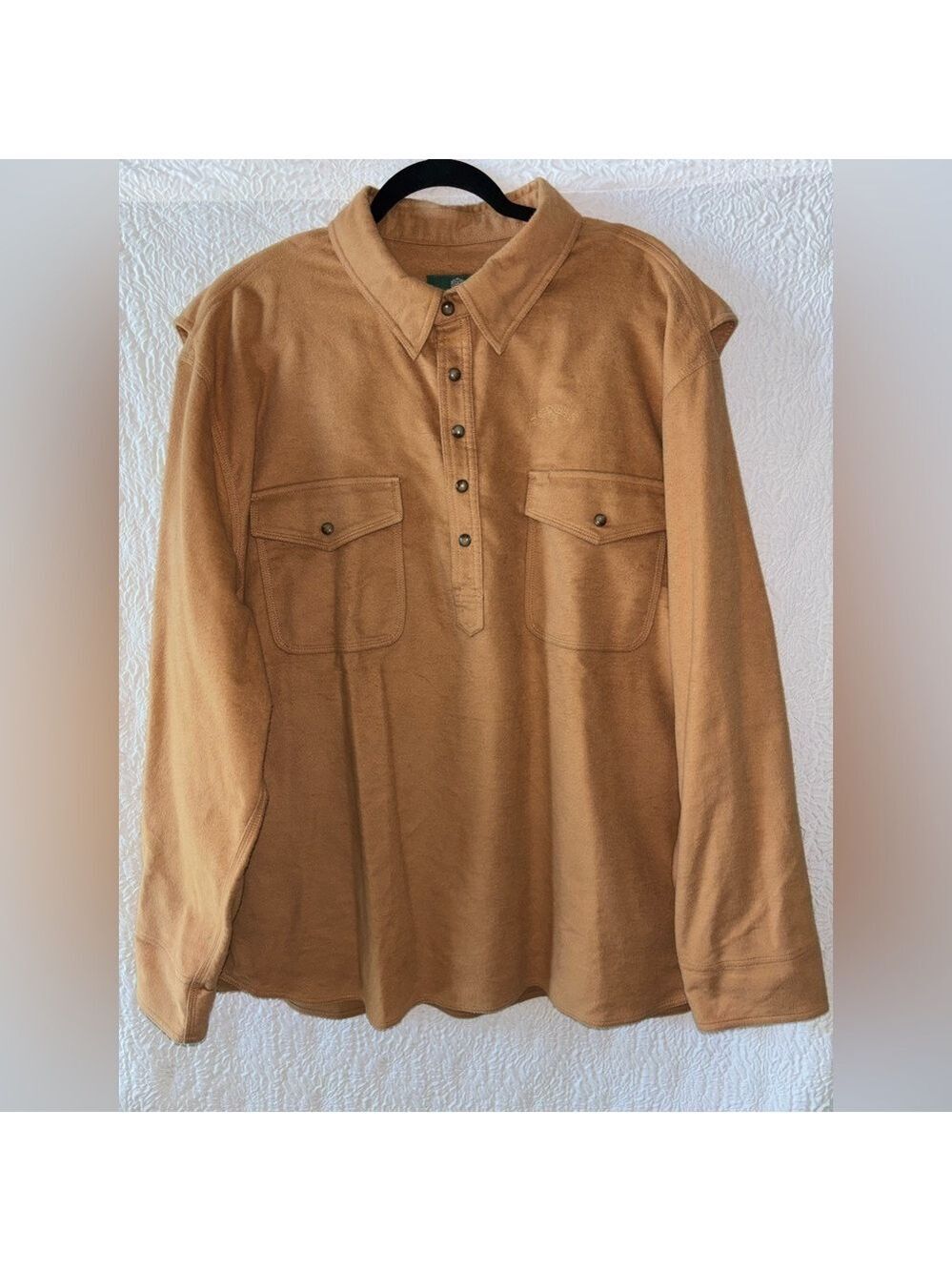 Schnee's Bozeman, Montana 3/4 Snap Button Rifleman Flannel Long Sleeve Shacket
